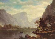 Albert Bierstadt Mirror Lake, Yosemite Valley Germany oil painting artist